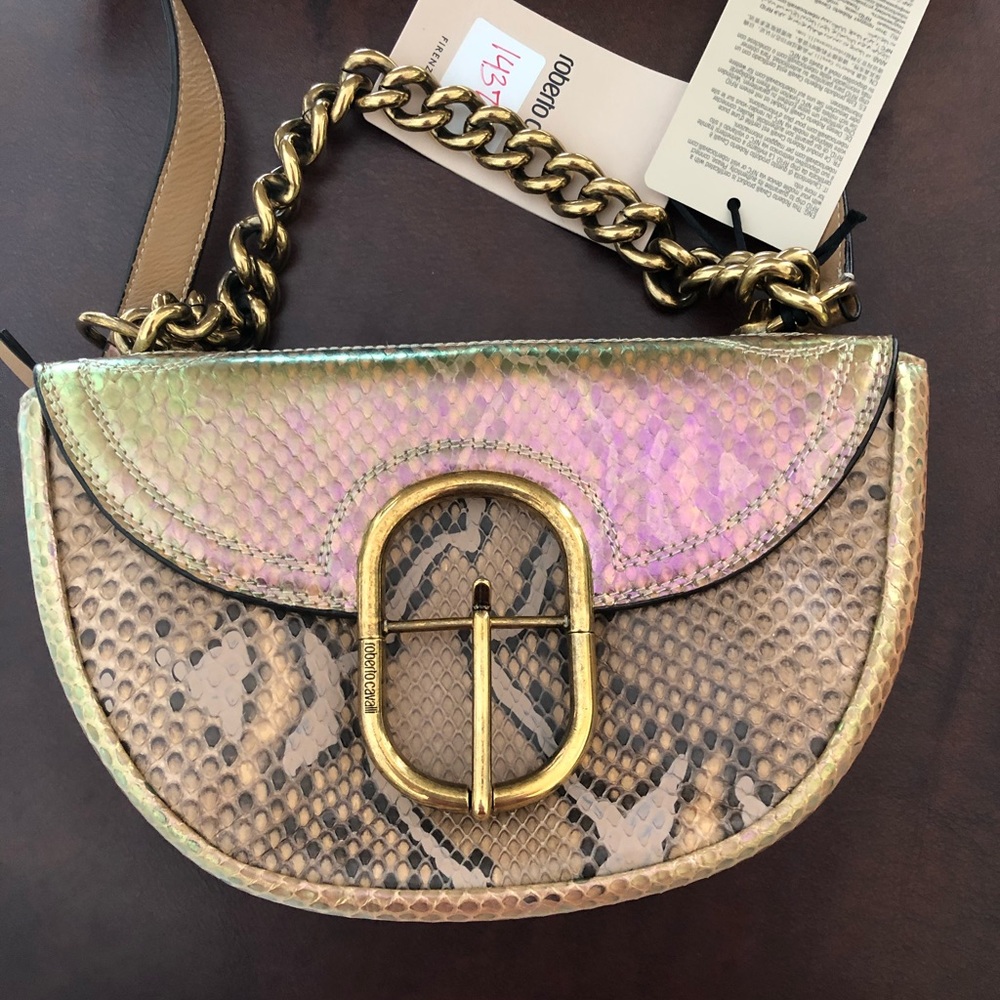AUTHENTIC Roberto Cavalli BRAND NEW Crossbody Bag